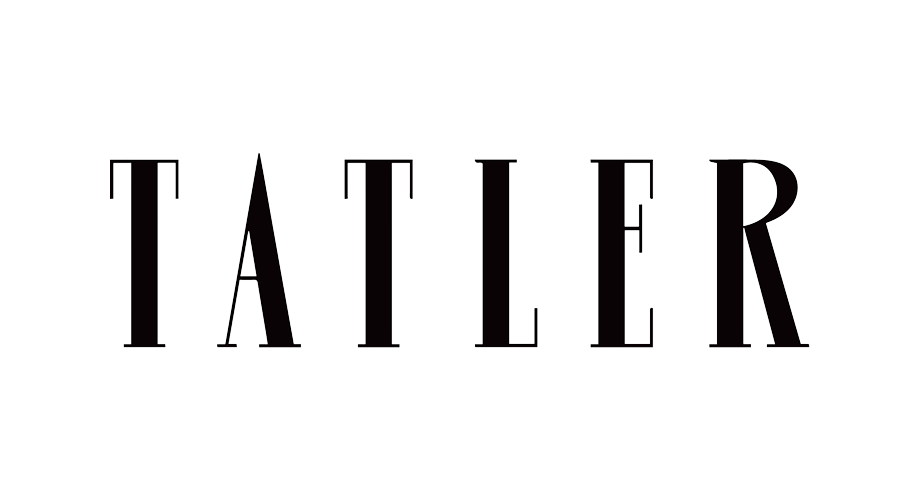 Tatler magazine logo in bold serif font on a transparent background.
